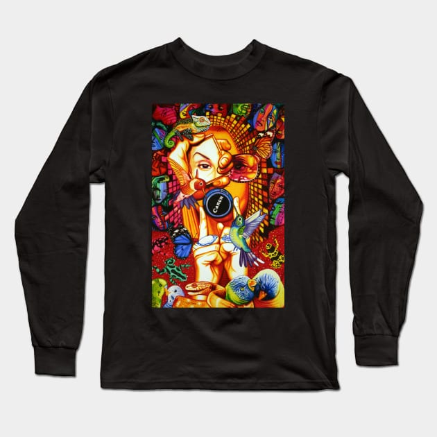 Glaminal Instincts in Amsterdam Long Sleeve T-Shirt by JustianMCink